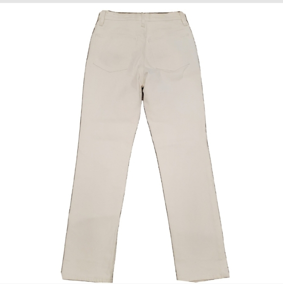 NEW Madewell The High Rise Slim BoyJean in Tile White - Picture 3 of 5